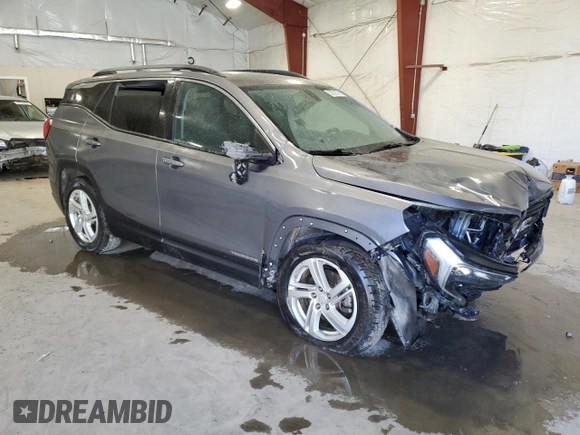 2018 GMC Terrain SLE z VIN 3GKALTEX9JL207675, wystawiony jako Copart lot #50639395 z przebiegiem Nie podano mil oraz Szkody całkowita. Historia ofert i sprzedaży dostępna na DreamBid. Obrazek 4.