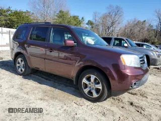 2015 Honda Pilot EX-L with VIN 5FNYF4H53FB015840, listed as a Copart auction lot 50553695 with 111,125 mi miles and Salvage Title. Bid and sale history available at carsss.com. Image 4.