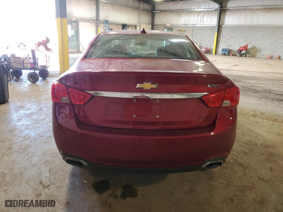 2020 Chevrolet Impala Premier with VIN 1G1105S33LU105095, listed as a Copart auction lot 48804095 with 70,546 mi miles and Salvage Title. Bid and sale history available at carsss.com. Image 6.