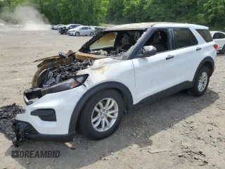 2020 Ford Explorer with VIN 1FMSK8BBXLGC10189, listed as a Copart auction lot 58836304 with Not Provided miles and Salvage Title. Bid and sale history available at carsss.com. Image 1.