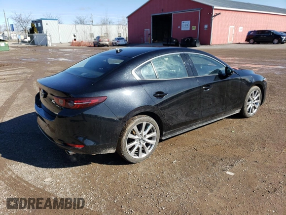 2021 Mazda 3 Premium with VIN 3MZBPADL1MM203008, listed as a Copart auction lot 48887465 with 66,192 mi miles and Salvage title. Bid and sale history available at DreamBid. Image 3.