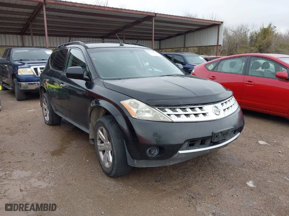 2006 Nissan Murano SL with VIN JN8AZ08W46W503737, listed as a IAAI auction lot 41715431 with 215,212 mi miles. Bid and sale history available at carsss.com. Image 1.