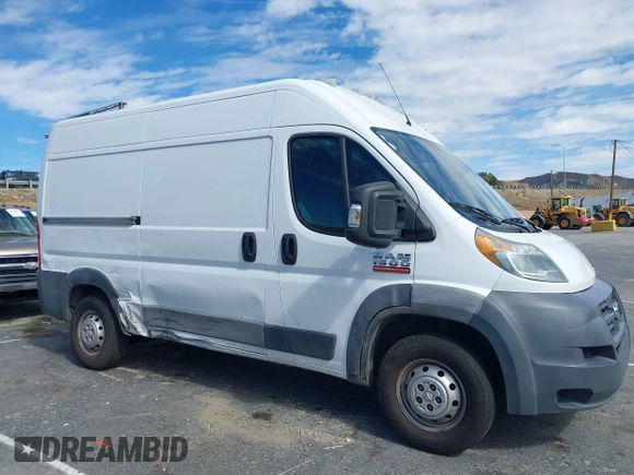 2017 Ram ProMaster Cargo with VIN 3C6TRVBG3HE516650, listed as a IAAI auction lot 41607687 with 158,920 mi miles and . Bid and sale history available at carsss.com. Image 13.