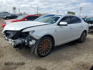 2014 Lincoln MKS with VIN 1LNHL9EK0EG609236, listed as a Copart auction lot 75507444 with 80,203 mi miles and Salvage Title. Bid and sale history available at carsss.com. Image 1.