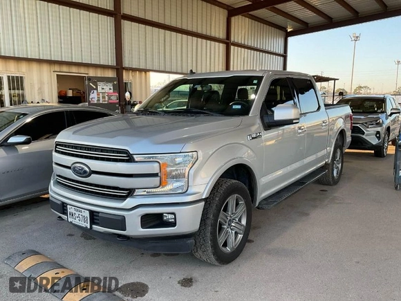 2019 Ford F-150 XL with VIN 1FTEW1E58KKC01778, listed as a IAAI auction lot 41968752 with 141,618 mi miles. Bid and sale history available at carsss.com. Image 1.
