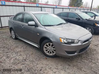 2012 Mitsubishi Lancer ES with VIN JA32U2FU5CU008402, listed as a IAAI auction lot 41112680 with 181,559 mi miles. Bid and sale history available at carsss.com. Image 1.