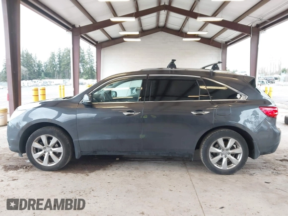 2014 Acura MDX Advance with VIN 5FRYD4H81EB034125, listed as a IAAI auction lot 41603716 with 178,654 mi miles and . Bid and sale history available at carsss.com. Image 14.
