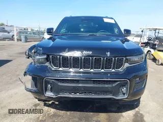 2022 Jeep Grand Cherokee Overland with VIN 1C4RJHDG1N8623744, listed as a IAAI auction lot 42554279 with 27,762 mi miles and . Bid and sale history available at DreamBid. Image 12.