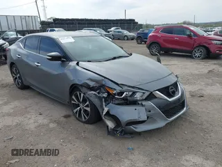 2018 Nissan Maxima SV with VIN 1N4AA6AP4JC377985, listed as a IAAI auction lot 42071678 with 104,326 mi miles and . Bid and sale history available at DreamBid. Image 16.