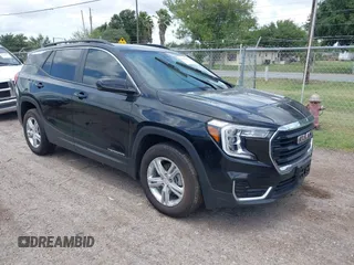 2024 GMC Terrain SLE with VIN 3GKALMEG4RL249320, listed as a IAAI auction lot 42445409 with Not provided miles and . Bid and sale history available at DreamBid. Image 1.