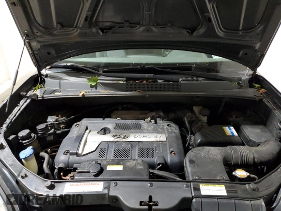 2007 Hyundai Tucson GLS with VIN KM8JM12B27U586678, listed as a Copart auction lot 76318234 with 135,542 mi miles and Salvage Title. Bid and sale history available at carsss.com. Image 12.