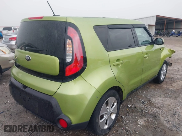 2015 Kia Soul with VIN KNDJN2A20F7782883, listed as a IAAI auction lot 41864247 with 118,614 mi miles and . Bid and sale history available at DreamBid. Image 4.