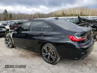 2020 BMW 3 Series 330i xDrive with VIN 3MW5R7J03L8B43762, listed as a Copart auction lot 65129272 with 12,900 mi miles. Bid and sale history available at carsss.com. Image 2.