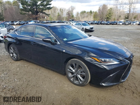 2019 Lexus ES 350 with VIN 58ABZ1B1XKU033758, listed as a Copart auction lot 50079735 with 67,067 mi miles and Salvage Title. Bid and sale history available at DreamBid. Image 4.