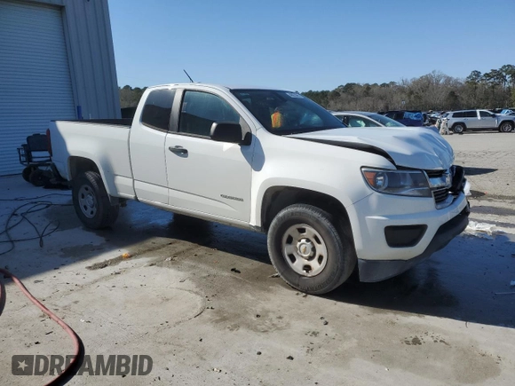 2019 Chevrolet Colorado 2WD Work Truck with VIN 1GCHSBEN4K1212121, listed as a Copart auction lot 48672265 with 191,435 mi miles and Salvage Title. Bid and sale history available at carsss.com. Image 4.