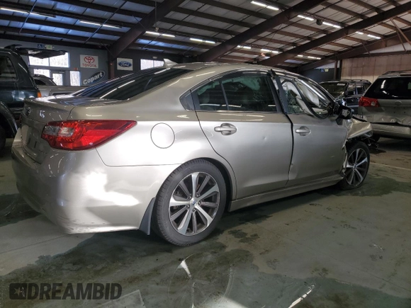 2016 Subaru Legacy Limited with VIN 4S3BNAN60G3055375, listed as a Copart auction lot 88987915 with 123,676 mi miles and Clean title. Bid and sale history available at DreamBid. Image 3.