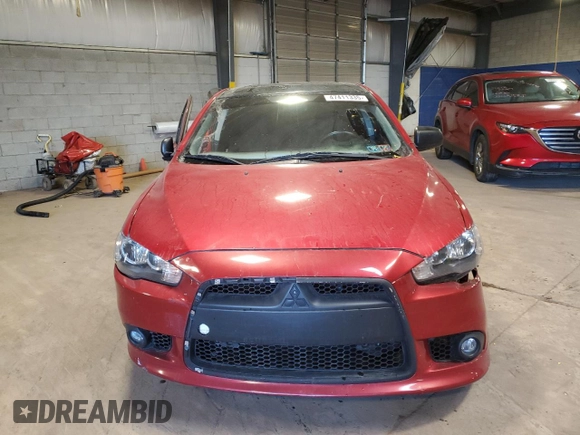 2015 Mitsubishi Lancer SE with VIN JA32V2FW5FU010749, listed as a Copart auction lot 47411335 with 72,934 mi miles and Salvage Title. Bid and sale history available at carsss.com. Image 5.