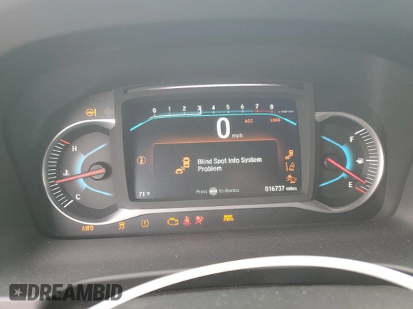 2021 Honda Passport Elite with VIN 5FNYF8H02MB039538, listed as a Copart auction lot 50265265 with 16,737 mi miles and Salvage Title. Bid and sale history available at carsss.com. Image 9.