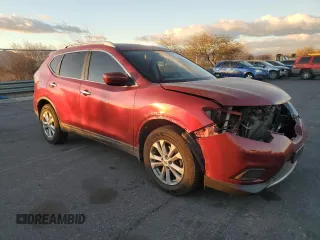 2016 Nissan Rogue SV with VIN KNMAT2MTXGP630315, listed as a Copart auction lot 44406575 with 99,976 mi miles and Salvage Title. Bid and sale history available at DreamBid. Image 4.