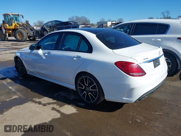 2018 Mercedes-Benz C 43 AMG with VIN 55SWF6EB1JU251102, listed as a IAAI auction lot 41433415 with 67,972 mi miles and . Bid and sale history available at carsss.com. Image 14.