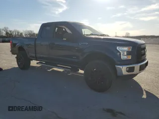 2016 Ford F-150 XL with VIN 1FTEX1CP8GFA96743, listed as a Copart auction lot 50309085 with 122,835 mi miles and Salvage Title. Bid and sale history available at carsss.com. Image 4.