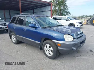 2006 Hyundai Santa Fe GLS with VIN KM8SC13D76U090698, listed as a IAAI auction lot 42005394 with 1 mi miles. Bid and sale history available at carsss.com. Image 1.