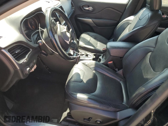 2020 Jeep Cherokee Limited with VIN 1C4PJLDB5LD654322, listed as a Copart auction lot 55511785 with 80,098 mi miles and Salvage title. Bid and sale history available at DreamBid. Image 7.