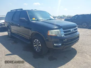 2016 Ford Expedition Max XLT z VIN 1FMJK1HT8GEF21463, wystawiony jako IAAI lot #42017037 z przebiegiem 197 357 mil mil oraz . Historia ofert i sprzedaży dostępna na DreamBid. Obrazek 1.