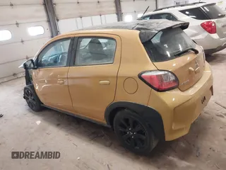 2023 Mitsubishi Mirage Black Edition with VIN ML32AWHJ0PH001038, listed as a IAAI auction lot 41363659 with 25,164 mi miles and . Bid and sale history available at DreamBid. Image 3.