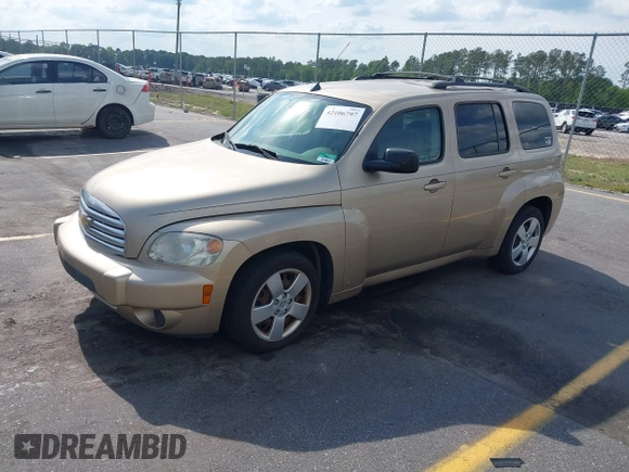 2008 Chevrolet HHR LS with VIN 3GNDA13DX8S576287, listed as a IAAI auction lot 42106797 with 155,135 mi miles. Bid and sale history available at carsss.com. Image 2.