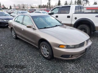 2002 Mitsubishi Galant ES with VIN 4A3AA46G42E142612, listed as a IAAI auction lot 41493433 with 106,960 mi miles. Bid and sale history available at carsss.com. Image 1.