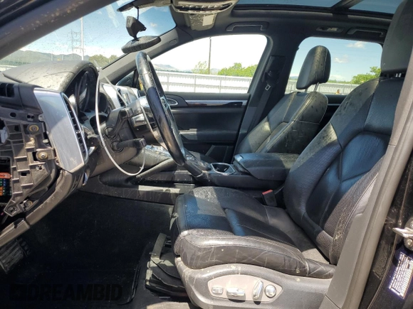 2017 Porsche Cayenne with VIN WP1AA2A24HKA84898, listed as a Copart auction lot 57349555 with 101,288 mi miles and Non repairable. Bid and sale history available at DreamBid. Image 7.