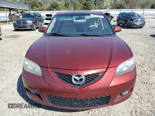 2008 Mazda Mazda3 i Touring Value with VIN JM1BK32F081141968, listed as a Copart auction lot 48970955 with 90,308 mi miles and Salvage Title. Bid and sale history available at carsss.com. Image 5.
