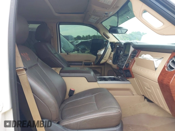 2015 Ford F-250 Lariat with VIN 1FT7W2BT9FEB91672, listed as a IAAI auction lot 42205780 with 159,822 mi miles and . Bid and sale history available at DreamBid. Image 5.