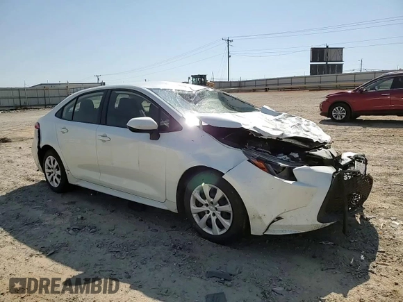 2021 Toyota Corolla LE with VIN JTDEPMAE0MJ186898, listed as a Copart auction lot 53502425 with 91,851 mi miles and Salvage Title. Bid and sale history available at carsss.com. Image 13.