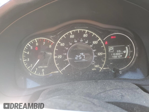 2015 Nissan Note SV with VIN 3N1CE2CP5FL395021, listed as a Copart auction lot 46747585 with 115,388 mi miles and Salvage Title. Bid and sale history available at DreamBid. Image 9.