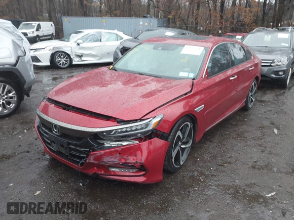 2019 Honda Accord Touring with VIN 1HGCV2F99KA025915, listed as a IAAI auction lot 41797268 with 15,968 mi miles and . Bid and sale history available at DreamBid. Image 6.