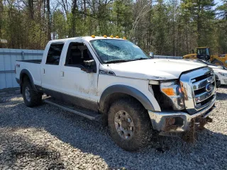 2012 Ford F-250 XL with VIN 1FT7W2B67CEC84664, listed as a Copart auction lot 53691645 with 209,117 mi miles and Salvage title. Bid and sale history available at DreamBid. Image 4.