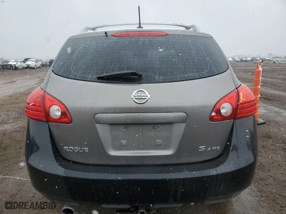 2009 Nissan Rogue SL with VIN JN8AS58V09W172443, listed as a Copart auction lot 53993915 with 139,678 mi miles and Salvage Title. Bid and sale history available at carsss.com. Image 6.
