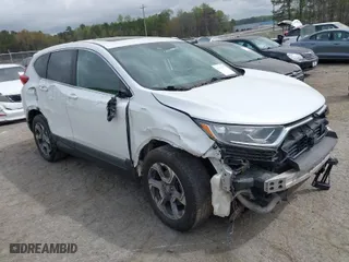 2019 Honda CR-V EX-L with VIN 7FARW2H80KE040065, listed as a IAAI auction lot 41910572 with 272,875 mi miles. Bid and sale history available at carsss.com. Image 1.