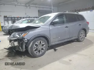 2020 Nissan Pathfinder SL with VIN 5N1DR2CM2LC593103, listed as a Copart auction lot 41421495 with 115,059 mi miles and Salvage title. Bid and sale history available at DreamBid. Image 1.