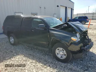 2021 Toyota Tacoma SR with VIN 3TYRX5GN9MT024483, listed as a Copart auction lot 55847115 with 22,523 mi miles and Salvage title. Bid and sale history available at DreamBid. Image 4.