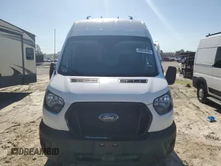 2023 Ford Transit Cargo with VIN 1FTBR3X88PKA74339, listed as a Copart auction lot 48634405 with 103,840 mi miles and Salvage title. Bid and sale history available at DreamBid. Image 5.