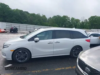 2022 Honda Odyssey Elite with VIN 5FNRL6H91NB040519, listed as a IAAI auction lot 41992662 with 34,001 mi miles and . Bid and sale history available at DreamBid. Image 14.