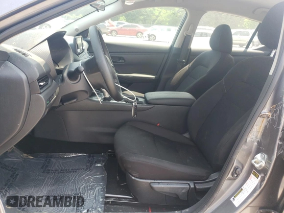 2025 Nissan Sentra S with VIN 3N1AB8BV8SY232217, listed as a Copart auction lot 59198465 with 1,859 mi miles and Salvage title. Bid and sale history available at DreamBid. Image 7.