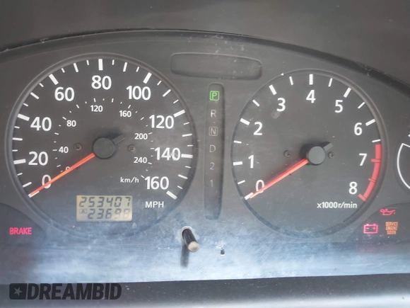 2001 Nissan Maxima GXE with VIN JN1CA31D51T604935, listed as a IAAI auction lot 42504918 with 253,407 mi miles and . Bid and sale history available at DreamBid. Image 7.