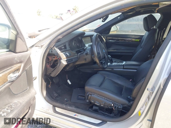 2013 BMW 7 Series 750Li with VIN WBAYE8C50DD133041, listed as a IAAI auction lot 42280002 with Not provided miles and . Bid and sale history available at DreamBid. Image 5.