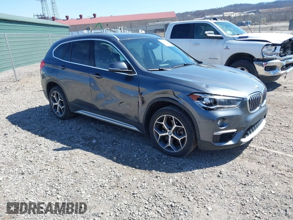 2017 BMW X1 sDrive28i with VIN WBXHU7C37H5H32815, listed as a IAAI auction lot 41837113 with 67,097 mi miles. Bid and sale history available at carsss.com. Image 1.