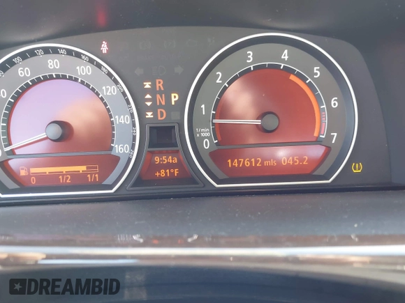 2008 BMW 7 Series 760Li with VIN WBAHN03588DD98977, listed as a IAAI auction lot 42836897 with 147,612 mi miles and . Bid and sale history available at DreamBid. Image 7.