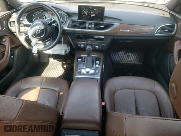2016 Audi A6 Premium Plus with VIN WAUGFAFC3GN021701, listed as a Copart auction lot 74698884 with 93,137 mi miles and Salvage title. Bid and sale history available at DreamBid. Image 8.